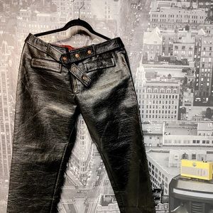 Vintage Jean Paul faux leather Gaultier pants